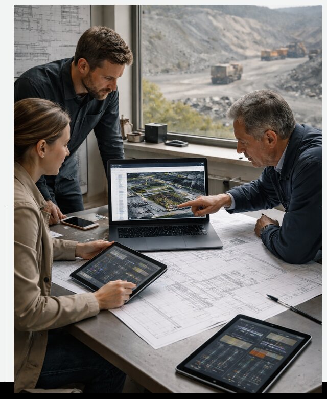 Разработка и внедрение систем для горнодобычи в Миассе