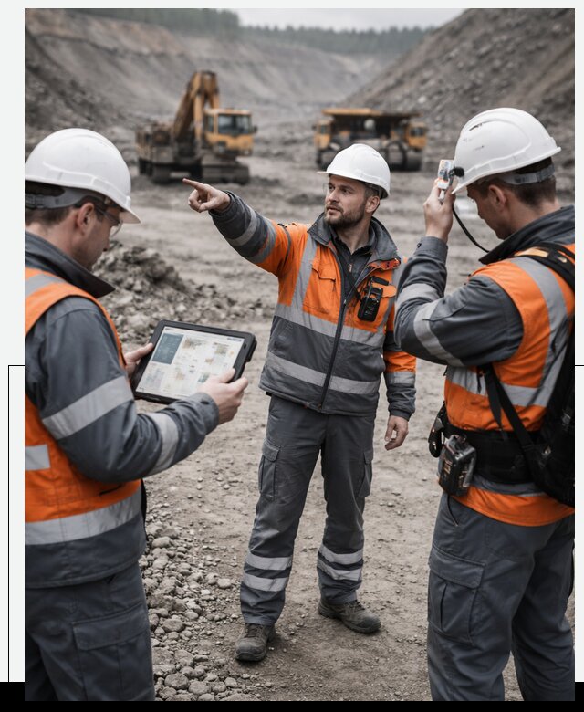 Система контроля персонала для горнодобывающей отрасли в Миассе