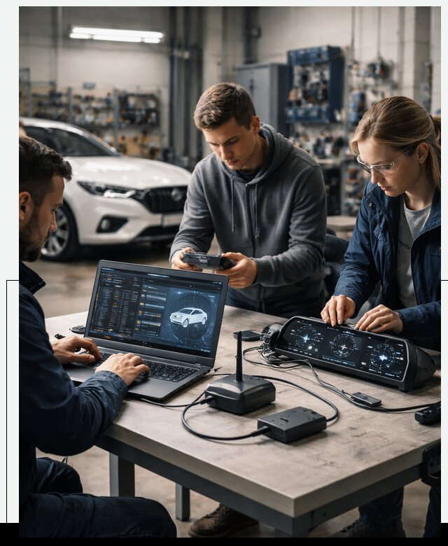 Разработка Connected Car и ПО для автопрома в Миассе