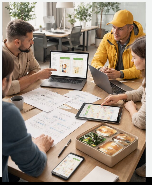 Разработка агрегатора доставки еды в Миассе от 15255 р., АвикейМсс