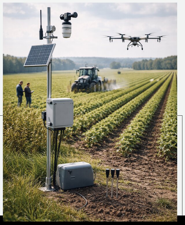 Разработка IoT мониторинга полей в Миассе от 8645 р. | АвикейМсс